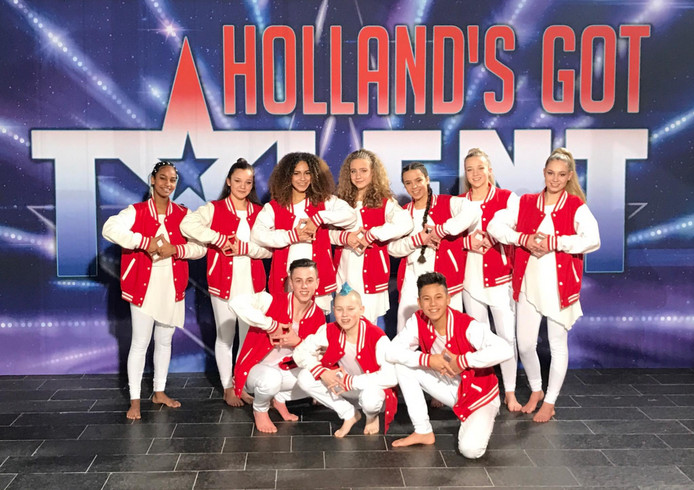 Jonge danscrew Da Bounce Squad bij RTL4 Holland’s Got Talent